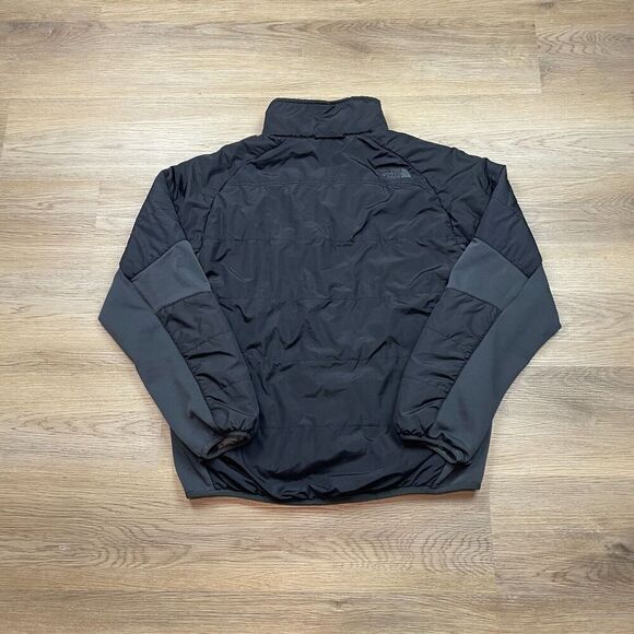 The North Face Jacket Mens Large Black Puffer Outdoor Hiking Camping Full Zip - Picture 9 of 15